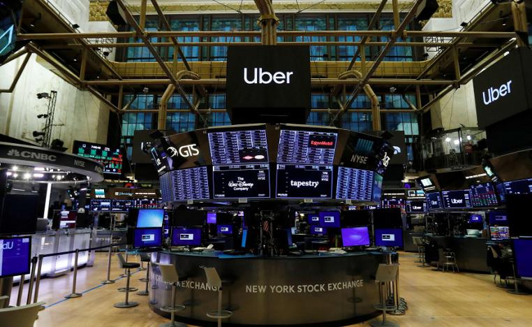 أوبر في البورصة