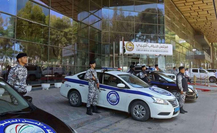 The rocket attack was blamed on eastern forces 