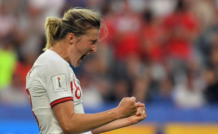  الفوز الخامس لسيدات انكلترا