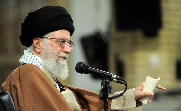 المرشد الأعلى الإيراني آية الله علي خامنئي 