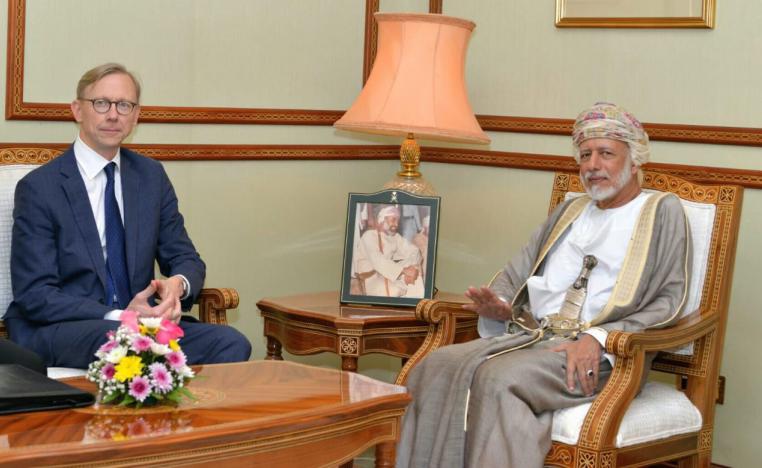 زيارة برايان هوك لمسقط