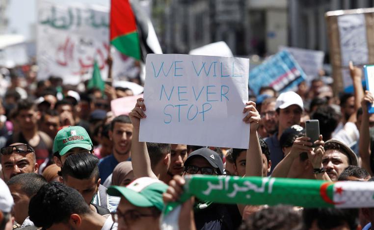 الاحتجاجات في الجزائر