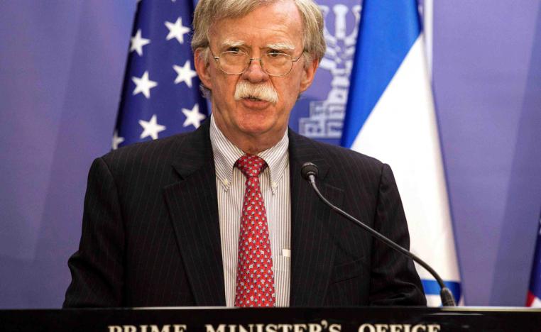 "Iran can never have nuclear weapons, not against the USA and not against the world," said Bolton