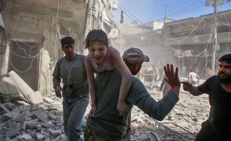 الهجوم على ادلب