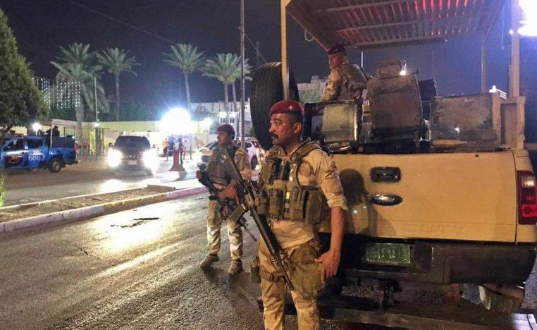 قوات عراقية تحرس مقتربات السفارة البحرينية في بغداد