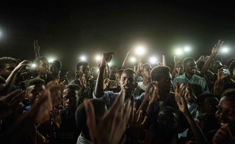 The ruling generals had vowed on several occasions not to disperse the sit-in.