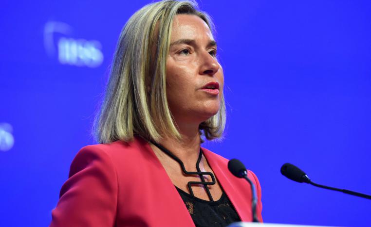 Spokeswoman for EU diplomatic chief Federica Mogherini, said the bloc was still gathering information on the incident