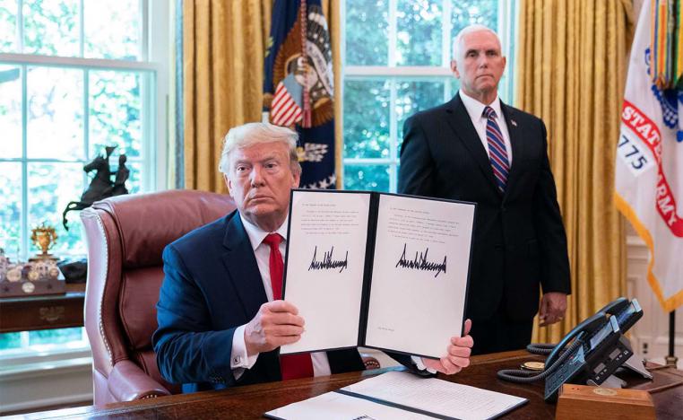 Trump said the sanctions are a strong and proportionate response to Iran's increasingly provocative actions