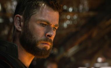 الممثل كريس هيمسوورث في مشهد من فيلم أفنجرز إندغايم