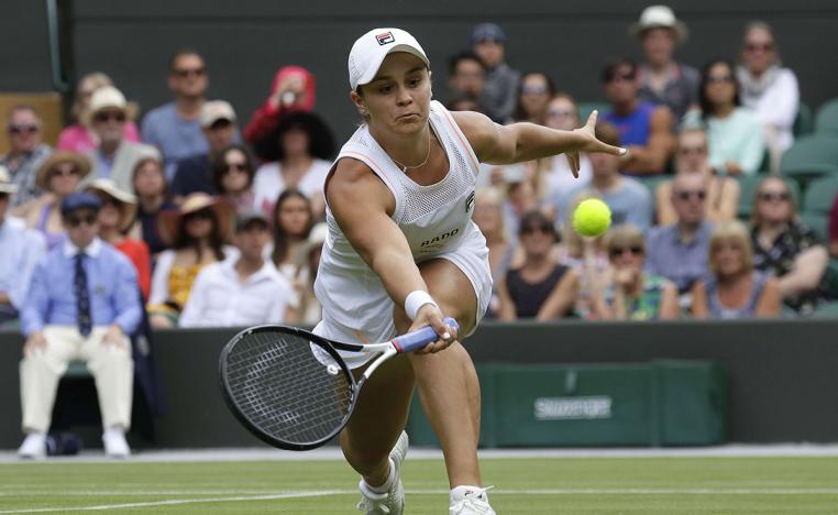 بارتي لترك بصمة مميزة في ويمبلدون