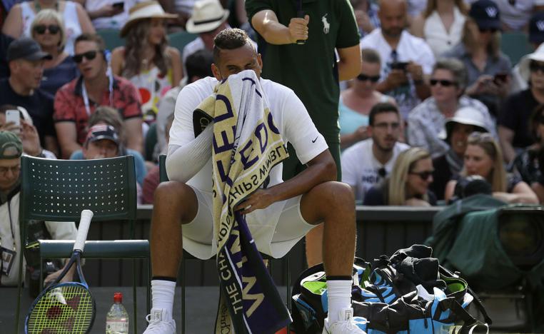 كيريوس يحاول استفزاز نادال اكثر من مرة