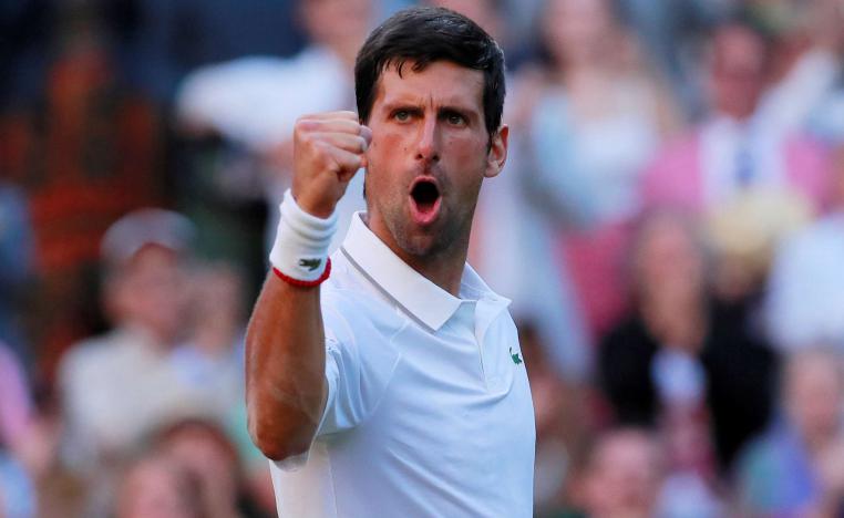 ديوكوفيتش سعيد بأدائه في ويمبلدون