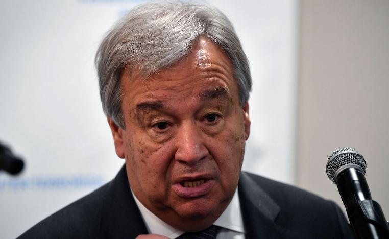 UN Secretary General Antonio Guterres