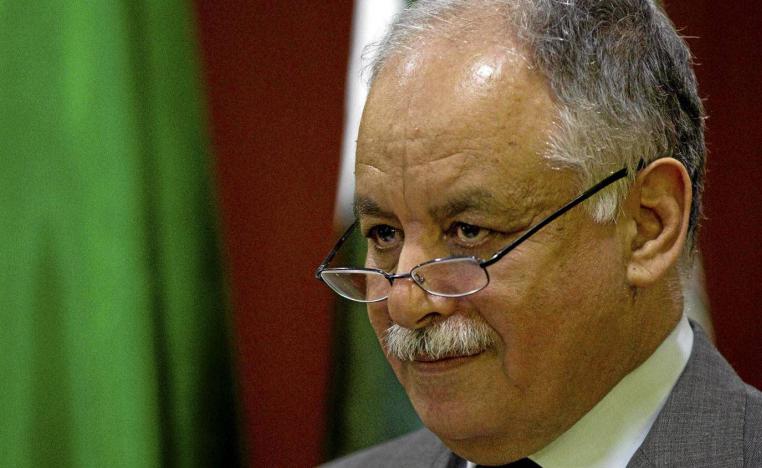Former Libyan prime minister Baghdadi al-Mahmoudi