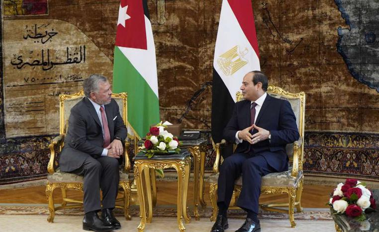 زيارة العاهل الأردني للقاهرة
