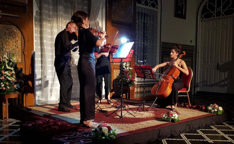 The soloists of the French chamber orchestra 