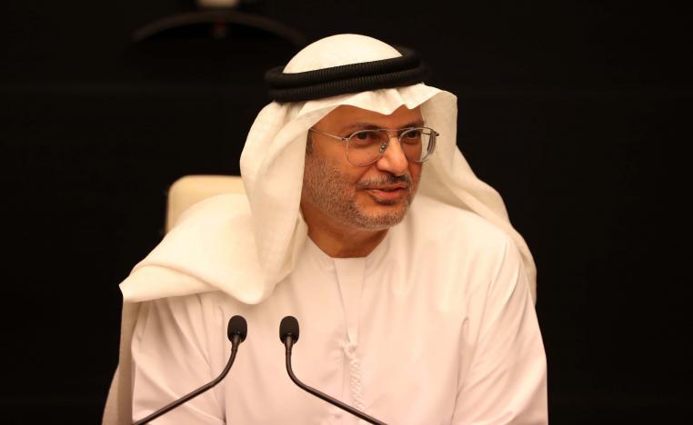 UAE minister of state for foreign affairs Anwar Gargash 