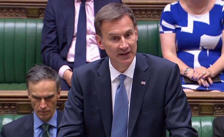 British FM Jeremy Hunt