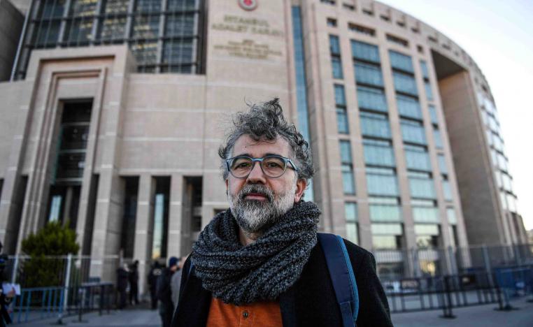 Erol Onderoglu (pictured), rights activist Sebnem Korur Fincanci and journalist Ahmet Nesin were acquitted by an Istanbul court