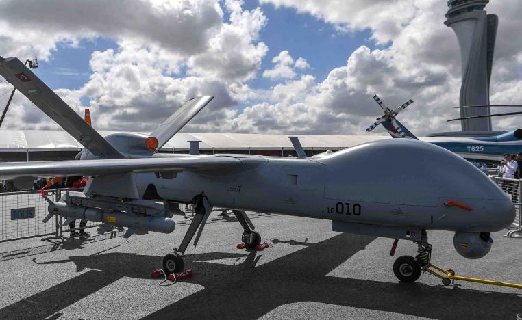 LFA forces destroyed two Turkish drones on the ground at the capital's Mitiga airport on June 8