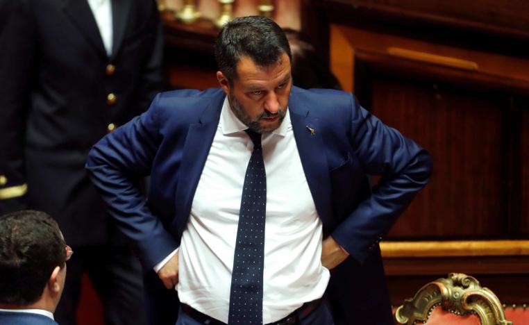 سالفيني يعلن انتهاء الإئتلاف مع حزب حركة خمس نجوم الشعبوي 