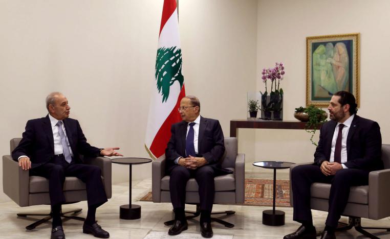 رؤساء لبنان الثلاثة