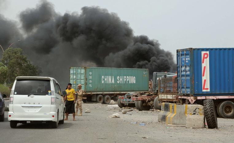 الاشتباكات في عدن