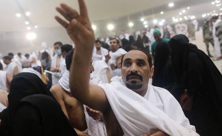 Muslim tradition holds that pilgrims must throw seven stones each at a pillar representing Satan on the first day of Eid al-Adha