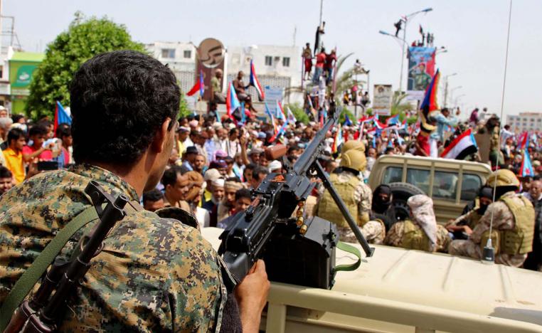 The STC forces are a major component of the alliance that intervened in Yemen in March 2015 against the Huthis 