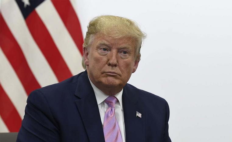 US President Donald Trump 