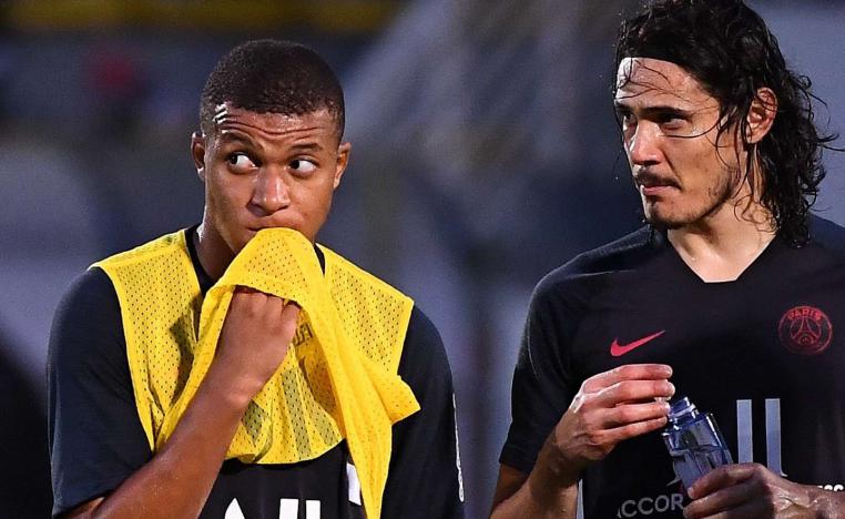 إدينسون كافاني وكيليان مبابي