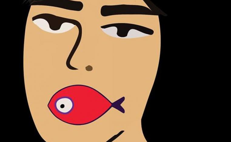 لوحة الغلاف لرواية "رسائل امرأة مختفية"