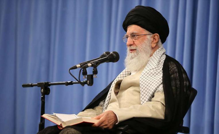 المرشد الأعلى في إيران علي خامنئي