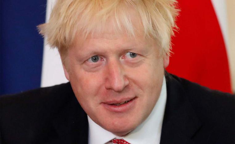 Britain's Prime Minister Boris Johnson 