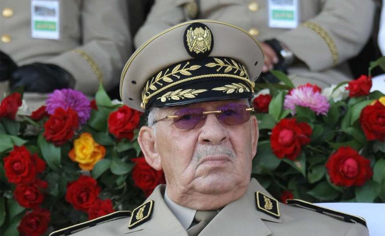 Longtime army chief Gaid Salah 
