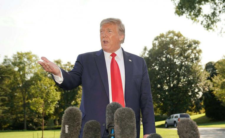 US President Donald Trump 