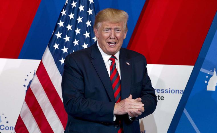 US President Donald Trump