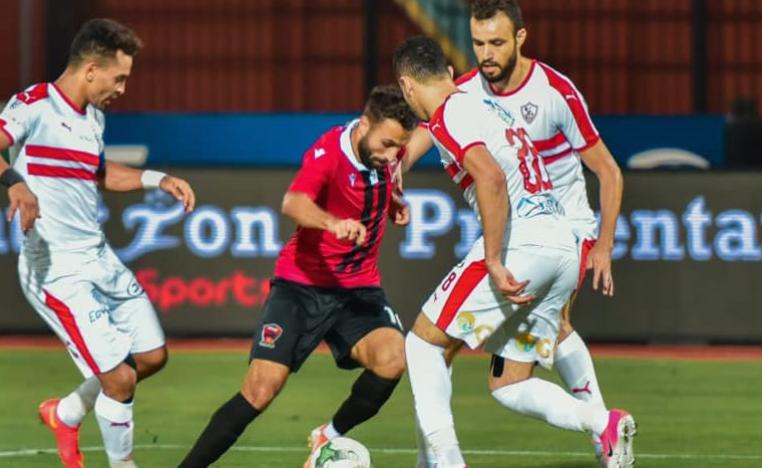 مباراة اف سي مصر والزمالك (الصورة من صفحة اف سي مصر على فيسبوك)