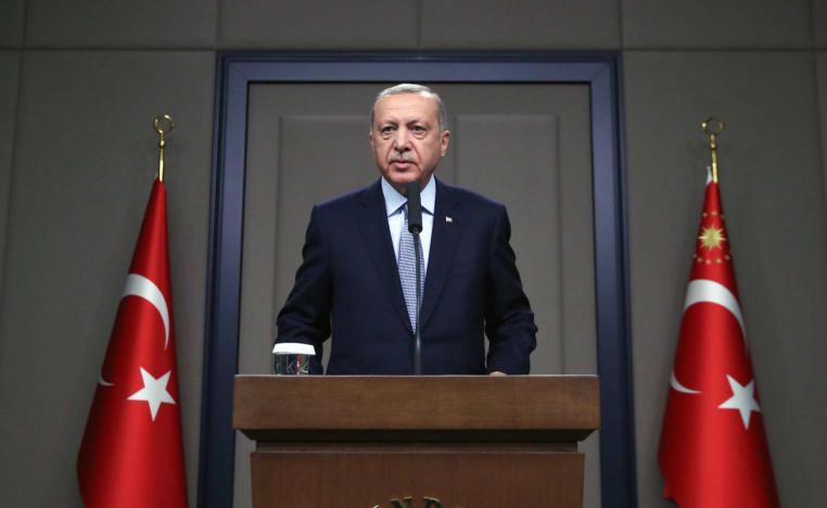 أردوغان يرفض أي محادثات مع ماكرون بشأن العملية العسكرية في تركيا