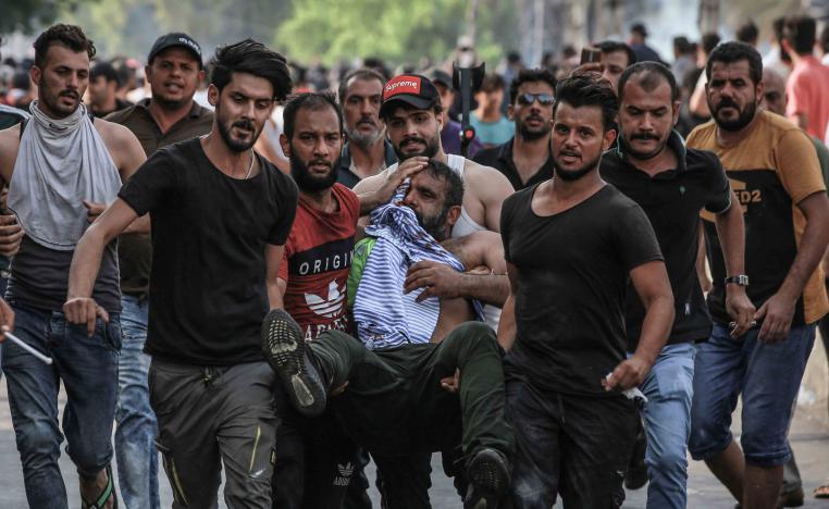 أكثر من 100 متظاهر عراقي قتلوا في الاجتجاجات