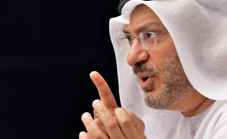 وزير الدولة الإماراتي للشؤون الخارجية انور قرقاش 