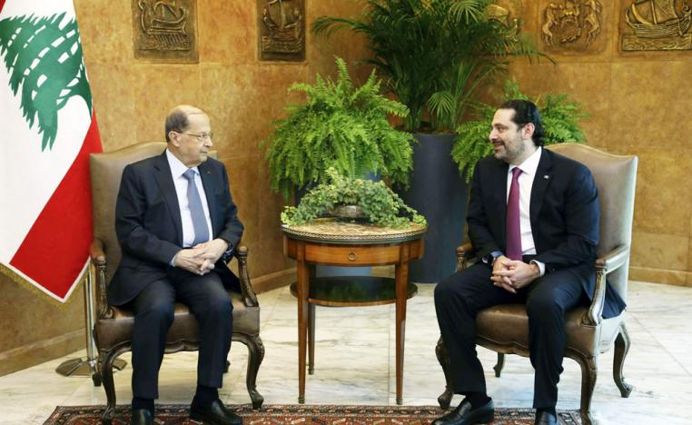 سعد الحريري والرئيس ميشال عون