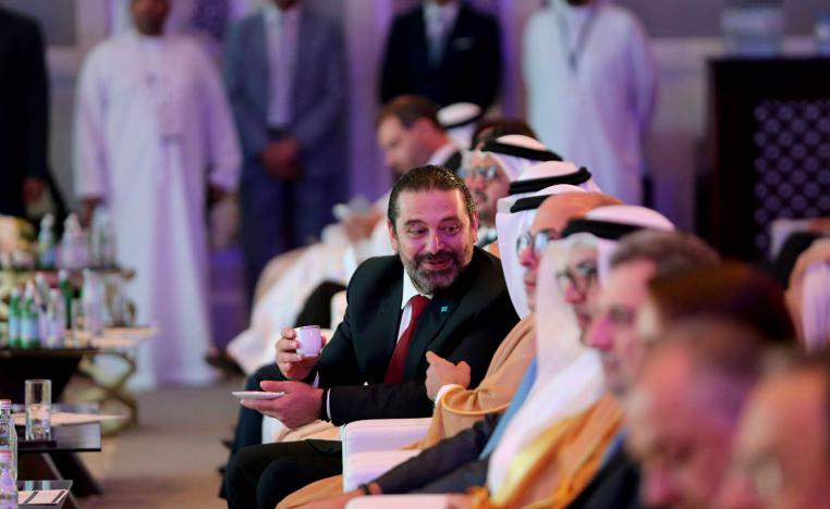 رئيس الوزراء اللبناني سعد الحريري في أبوظبي
