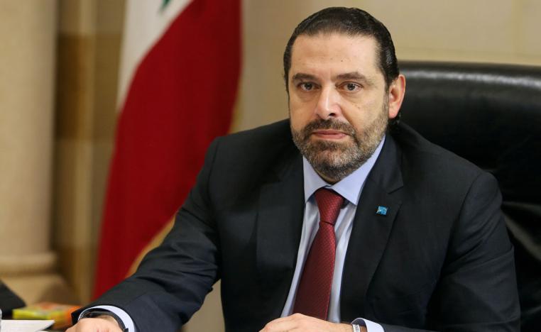 Lebanon's Prime Minister Saad al-Hariri