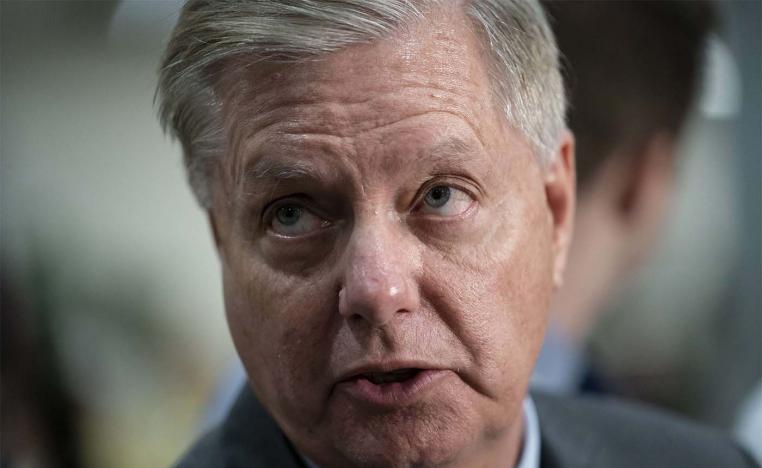 Senior US Republican senator Lindsey Graham 