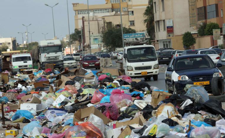 Despite ongoing, sporadic fighting on the city's outskirts, life in central Tripoli continues largely as before