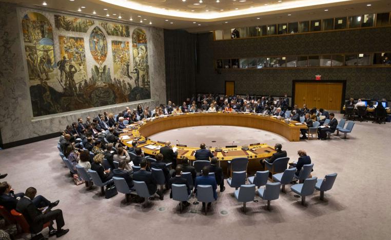 Session of the United Nations Security Council