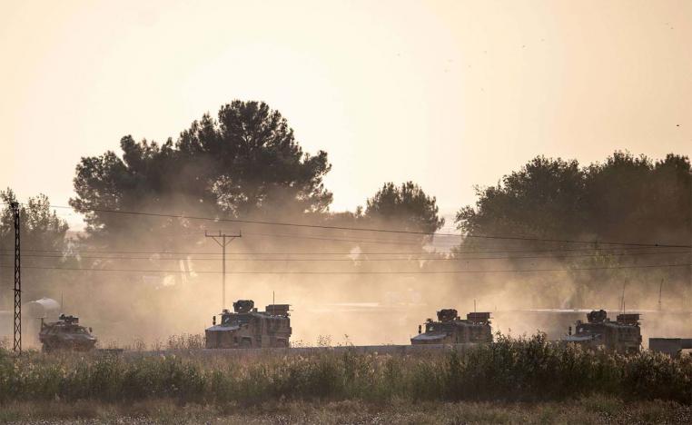 Turkish army vehicles