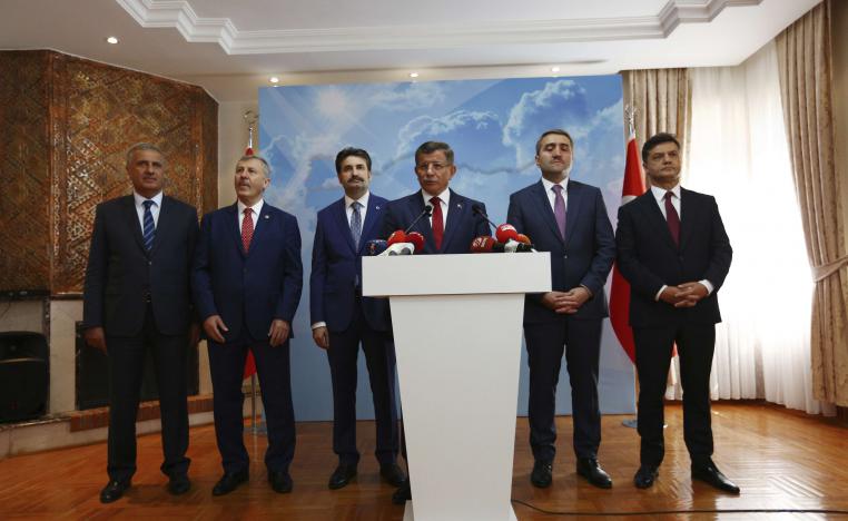 رئيس وزراء تركيا السابق أحمد داود أوغلو