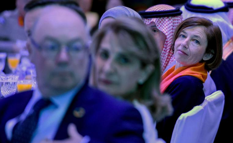وزيرة الجيوش الفرنسيّة فلورانس بارلي في حوار المنامة السنوي للأمن الإقليمي